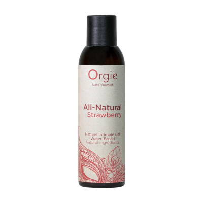 Лубрикант на водній основі Orgie - All - Natural Strawberry (150 мл)