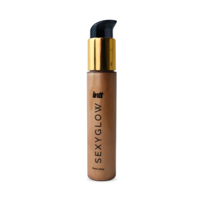 Крем-шимер для тіла Intt Sexy Glow (60 мл) з ароматом ванілі та олією ши Крем-шимер для тіла Intt Sexy Glow (60 мл) з ароматом ванілі та олією ши