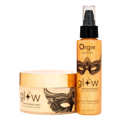 Крем-шимер для тіла Orgie – Glow Shimmering Body Cream (250 мл), чуттєвий аромат, зволоження Крем-шимер для тіла Orgie – Glow Shimmering Body Cream (250 мл), чуттєвий аромат, зволоження
