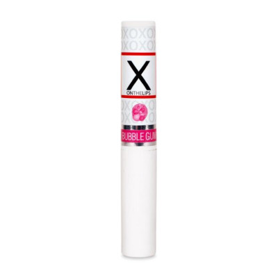 Стимулирующий бальзам для губ унисекс Sensuva - X on the Lips Bubble Gum с феромонами, жвачка Стимулирующий бальзам для губ унисекс Sensuva - X on the Lips Bubble Gum с феромонами, жвачка