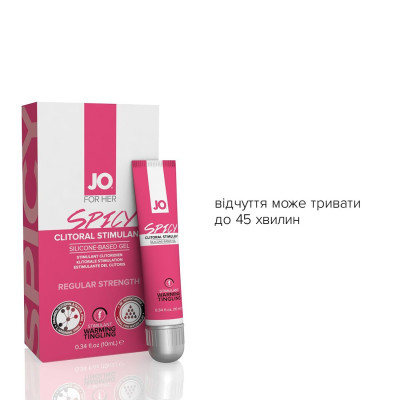Збудливий гель для клітора System JO SPICY WARMING (10 мл), що розігріває