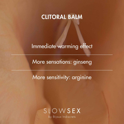 Розігрівальний бальзам для клітора Bijoux Indiscrets Slow Sex Clitoral balm Розігрівальний бальзам для клітора Bijoux Indiscrets Slow Sex Clitoral balm