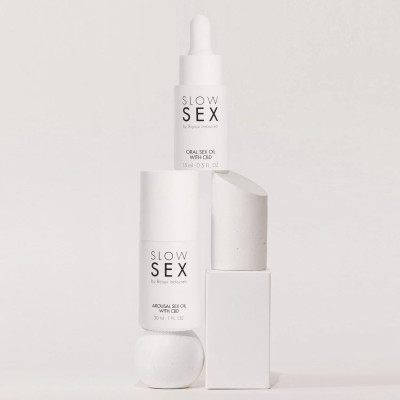 Bijoux Indiscrets SLOW SEX Arousal Sex Oil CBD Олія для збудження з Канабідіол