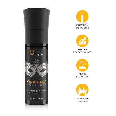 Гель для стимуляції члена Orgie - Xtra Hard Power Gel For Him (50 мл) Гель для стимуляції члена Orgie - Xtra Hard Power Gel For Him (50 мл)
