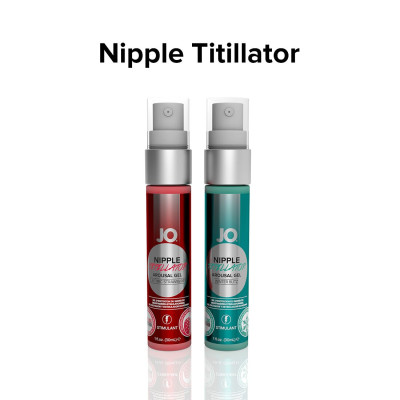 Гель для стимуляції сосків System JO Nipple Titillator Strawberry (30 мл), ментол та перцева м’ята Гель для стимуляції сосків System JO Nipple Titillator Strawberry (30 мл), ментол та перцева м’ята