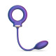 Ерекційне віброкільце з віброяйцем Hueman - Eclipse Anal Vibrator-1