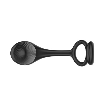 Анальна вібропробка Nexus Tornado Cock and Ball Ring Анальна вібропробка Nexus Tornado Cock and Ball Ring