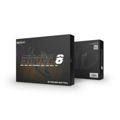Nexus Simul8 Stroker Edition - масажер простати з ерекційними кільцями Nexus Simul8 Stroker Edition - масажер простати з ерекційними кільцями