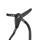 Страпон з вібрацією Fetish Tentation Vibrating Strap-On with Dildo Black-1
