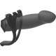 Страпон унісекс Doc Johnson Body Extensions – Be Bold, порожня насадка-2