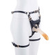 Страпон LOCKINK SEVANDA Queen Sheba Strapon - Golden Dildo-1