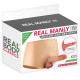 Страпон Real Body — Real Manly hollow and realistic L/XL-4