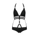 Боді монокіні під латекс LAMIS BODY black S/M - Passion Exclusive-4