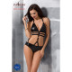 Боді монокіні під латекс LAMIS BODY black XXL/XXXL - Passion Exclusive-2