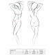 Комплект білизни MAGALI SET OpenBra red S/M - Passion Exclusive: стрепи: ліф, трусики і пояс-5