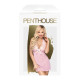 Сорочка з коміром халтером та стрінгами Penthouse - Sweet&Spicy Rose S/M-2