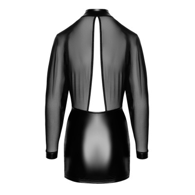 Сукня Noir Handmade F348 Powerwetlook and tulle dress - 5XL