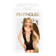 Міні-сукня з відкритими стегнами та попкою Penthouse - Flame on the Rock Black XL-2