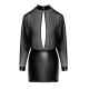 Сукня Noir Handmade F348 Powerwetlook and tulle dress - 6XL-4