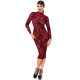 Сукня Noir Handmade F384 Kink Royal midi dress L-4