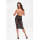 Спідниця Noir Handmade F302 Ambivalence lace up midi skirt - L-3