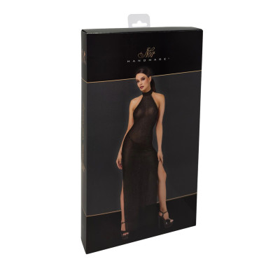 Сукня Noir Handmade F372 Onyx Twin-slit Long dress M