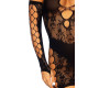 Мінісукня Leg Avenue Mini dress and matching gloves Black One Size-6