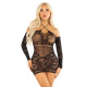 Сукня Leg Avenue Seamless Off The Shoulder Mini Dress One Size, Black