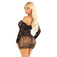 Сукня Leg Avenue Seamless Off The Shoulder Mini Dress One Size, Black-3