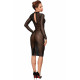 Сукня Noir Handmade F182 Classic dress made of elastic tulle - 3XL-3