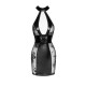 Сукня Noir Handmade F238 Short tulle dress with powerwetlook inserts - 3XL-3