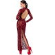 Сукня Noir Handmade F383 Kink Royal gown/long dress XS-1