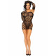 Leg Avenue 2 PC Tube dress and gloves OS Black-7