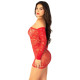Сукня Leg Avenue Seamless Off The Shoulder Mini Dress One Size, Red-4