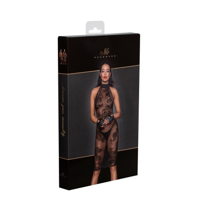 Сукня Noir Handmade F240 Midi tulle dress with velvet straps - XXL