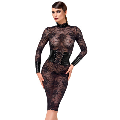 Сукня Noir Handmade F375 Noirelle Lace Corset Midi dress XS