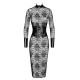 Сукня Noir Handmade F375 Noirelle Lace Corset Midi dress XS-6