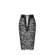 Спідниця Noir Handmade F302 Ambivalence lace up midi skirt - 3XL-6