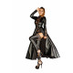 Сукня Noir Handmade F128C Powerwetlook gown coat - M-1