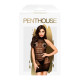 Міні-сукня сітка з горлом Penthouse - Epic Night Black S/L-2