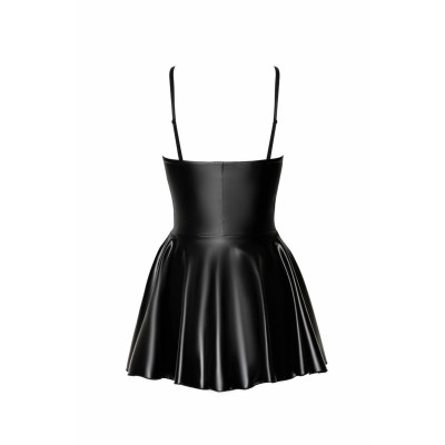 Сукня Noir Handmade F308 Dreamer wetlook corset mini dress with front zipper - S
