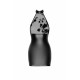 Сукня Noir Handmade F311 Eros mini halter dress of flocked mesh and wetlook - L-3