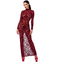 Сукня Noir Handmade F383 Kink Royal gown/long dress L