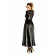 Сукня Noir Handmade F128C Powerwetlook gown coat - XL-2