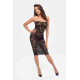 Сукня Noir Handmade F301 Catalyst lace up midi dress - XL-2