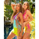 Сукня Leg Avenue Seamless Ombre Faux Lace Up Mini Dress One Size Ocean-8