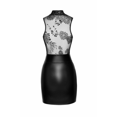 Сукня Noir Handmade F241 Short dress with powerwetlook skirt and tulle top - L