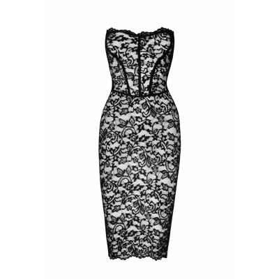 Сукня Noir Handmade F301 Catalyst lace up midi dress - XXL