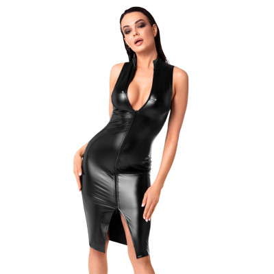 Сукня Noir Handmade F337 Powerwetlook midi dress - S