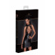Сукня Noir Handmade F241 Short dress with powerwetlook skirt and tulle top - XL-6